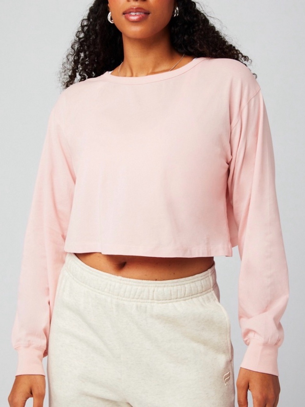 Fabletics Cropped Boxy Long Sleeve